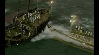 shogun 2 sailors start  singing