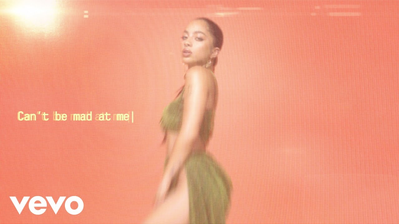 Kiana Lede Mad At Me Lyric Video Youtube