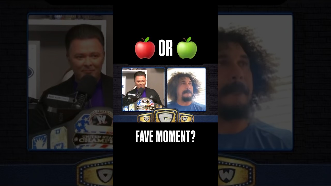 Does Carlito prefer to spit red or green apples? 🍎 🍏 