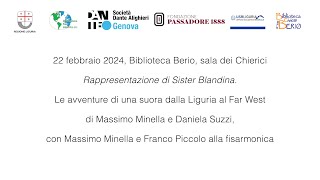 Incontro 3- Rappresentazione di Sister Blandina. Le avventure di ...