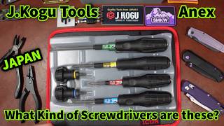 I Have NEVER Seen Screwdrivers Like This J  Kogu Anex Crocodile Screwdrivers Made in Japan