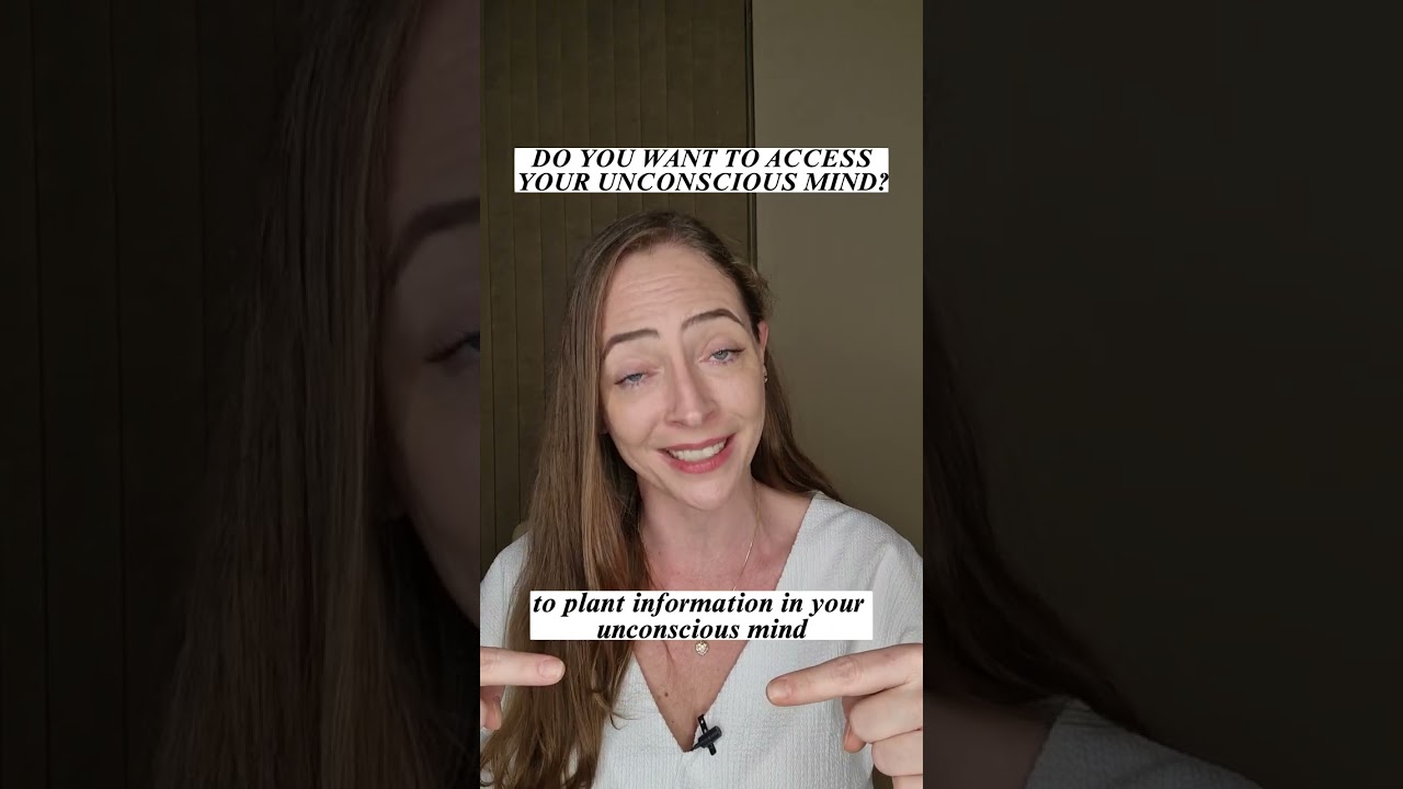 Want to access your UNCONSCIOUS MIND?