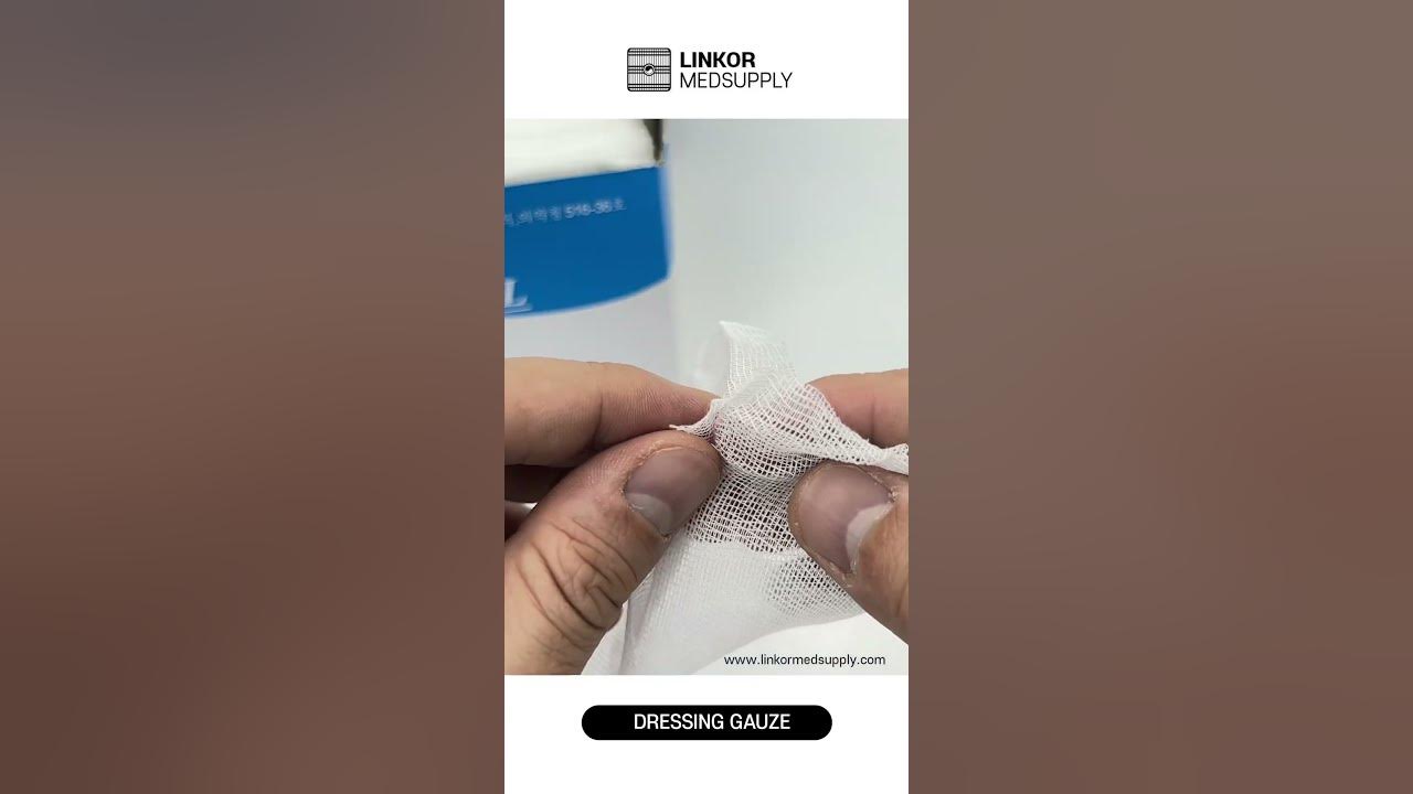 Wound dressing gauze. #shorts