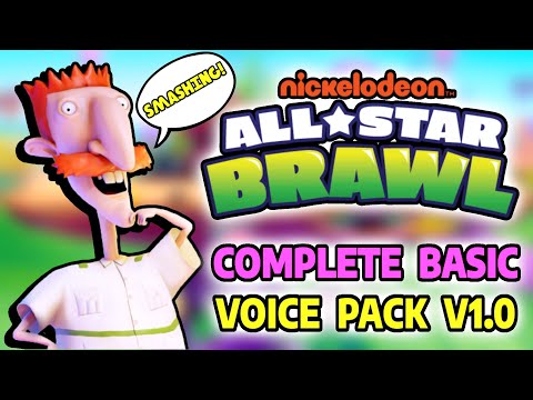 The Complete Basic Voice Pack Mod for Nickelodeon All-Star Brawl