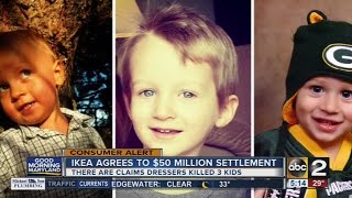 Ikea agrees to $50 million settlement in dresser deaths