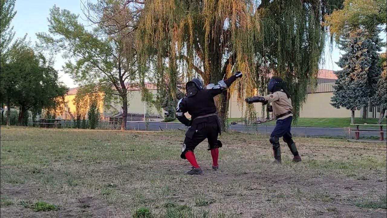HEMA Combat Sabre VS Backsword 2 83023 YouTube