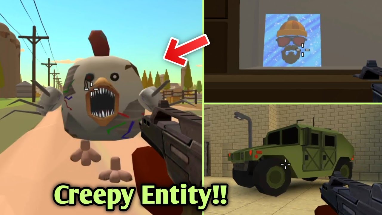 😱 NEW SECRET *ENTITY* MOB 5.1.02 CHICKEN GUN | CHICKEN GUN FRUZER GUN