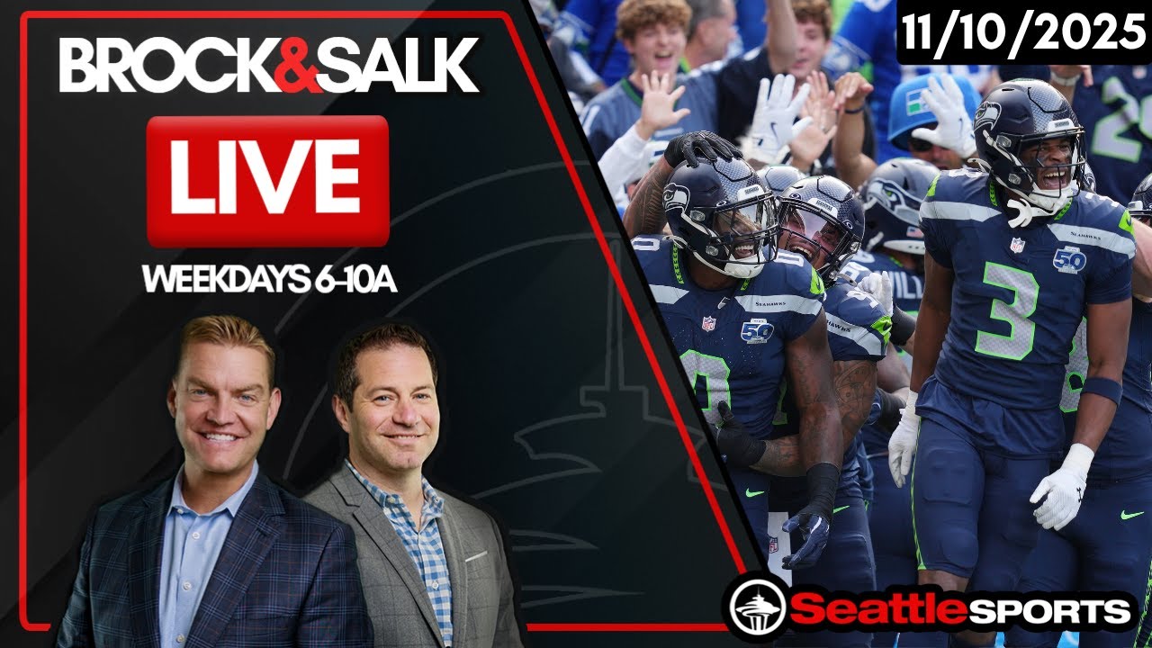 Brock & Salk LIVE - Seahawks Reaction - 11/10/2025 | Seattle Sports
