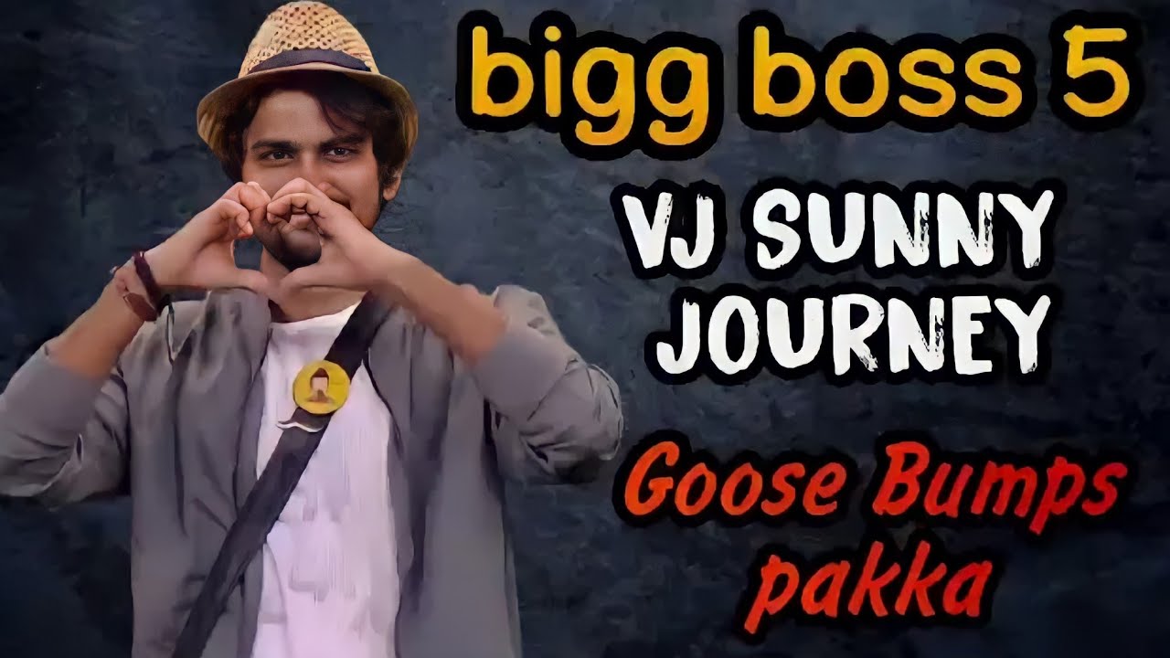 Biggboss5 vj sunny journey 