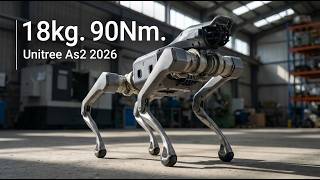 Unitree As2 2026: The most powerful compact robot dog