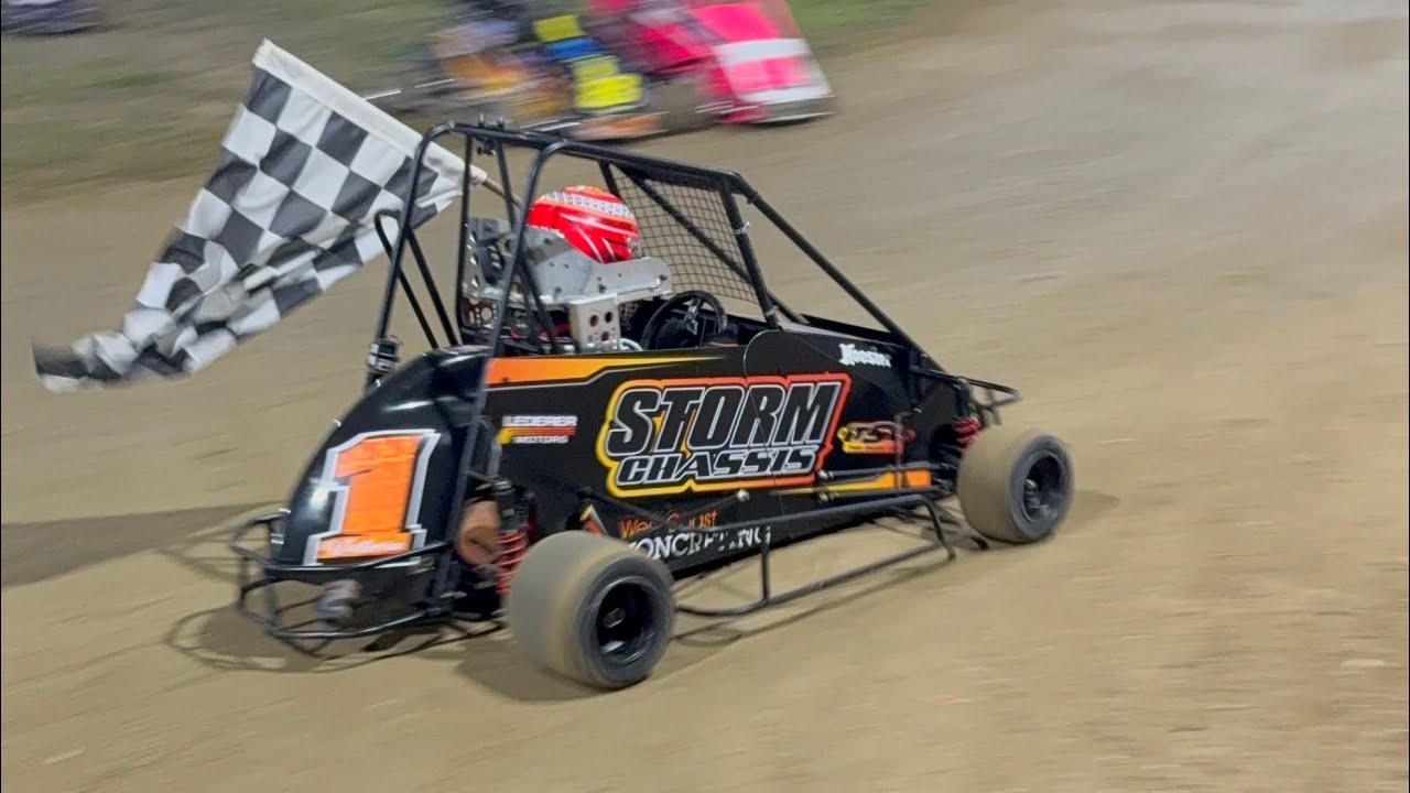 Hoosier Tire Track Championship Round 1! Featuring Outlaw karts
