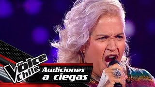 Carolina Rosinelli - I will survive | Audiciones a Ciegas | The Voice Chile