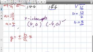 Equation of Hyperbola Grade 12 Advanced Functions Lesson 10 1 10 15 13)
