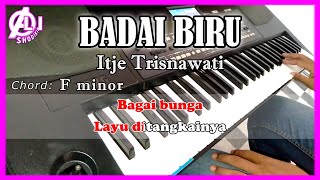BADAI BIRU - Itje Trisnawati - Karaoke Dangdut Korg Pa300