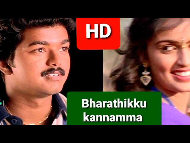 Bharathikku kannamma 1080p HD video Song/priyamudan/Music Deva/S.P.B/Vijay/90'S hits class=