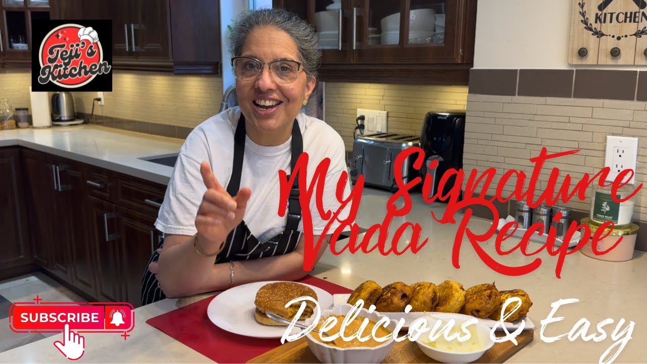 My Signature Vada Recipe - easy and delicious - Spicy & Crispy Snack 🍔