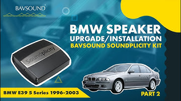 BMW iPod/iPhone Kit Installation | E39 5 Series 1996-2003 | BAVSOUND Soundplicity | Part 2