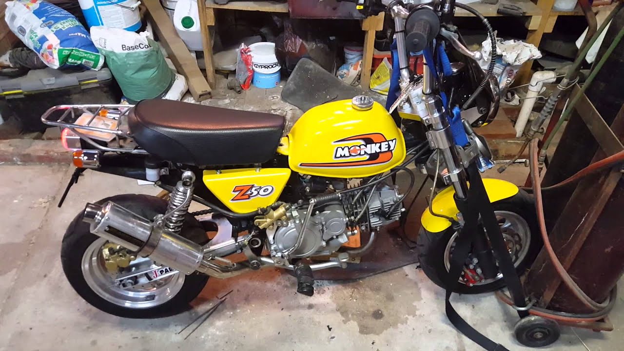 GPX125 First start - YouTube