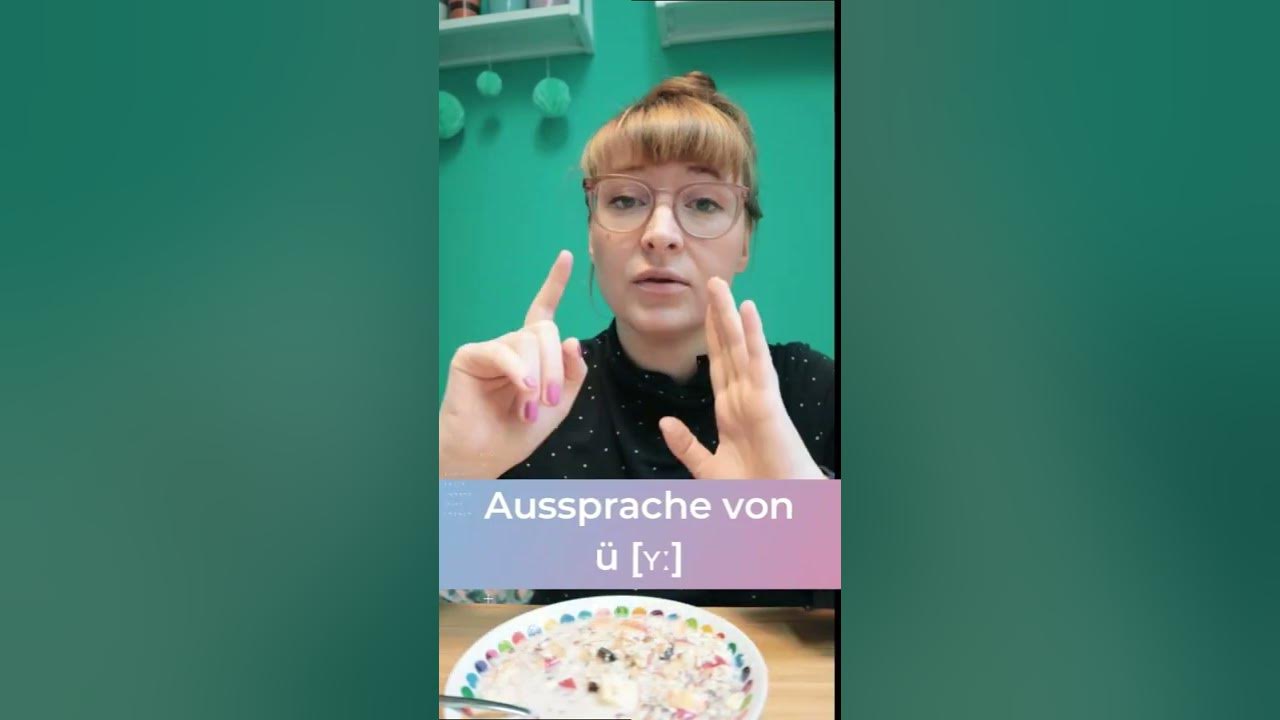Wie Spricht Man Verb Aus Korrekte Aussprache von Müsli | Ü-Laut Lautbildung | Wie spricht man