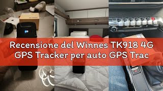 Recensione del Winnes TK918 4G GPS Tracker per auto GPS Tracker senza ABO posizione in tempo reale,
