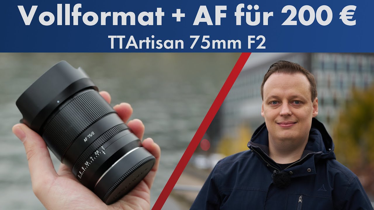 TTArtisan AF 75mm F2 Objektiv Für Nikon Z – Porträt-Objektiv Mit Autofokus & Augen-Erkennung