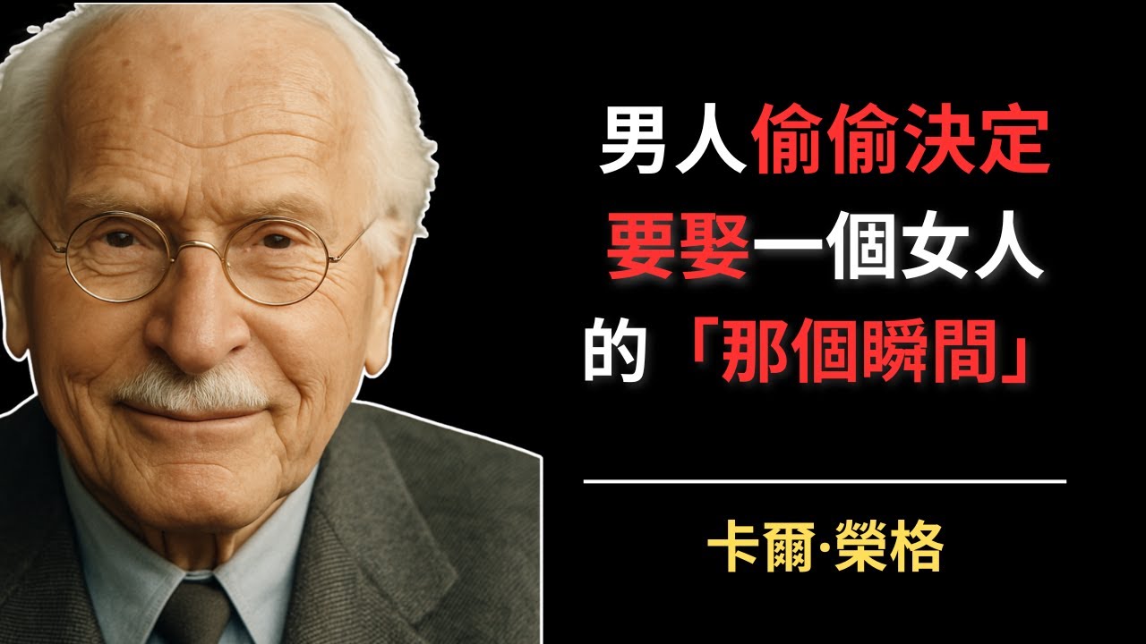 男人偷偷決定要娶一個女人的「那個瞬間」| 卡爾·榮格