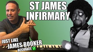 Learn To Play Piano | St James Infirmary - James Booker | Accurate Lesson | Easy Tutorial