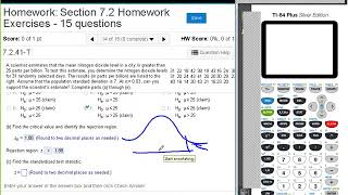 Dr  Swiersz Video Solving Section 7 2 Homework Exercise #14   20171122 1507 3 Stats