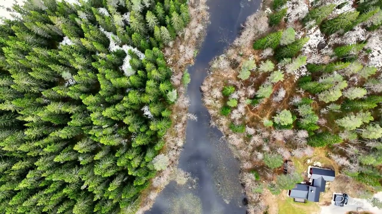 Kanalen mellom Rørvatnet og Litlvatnet