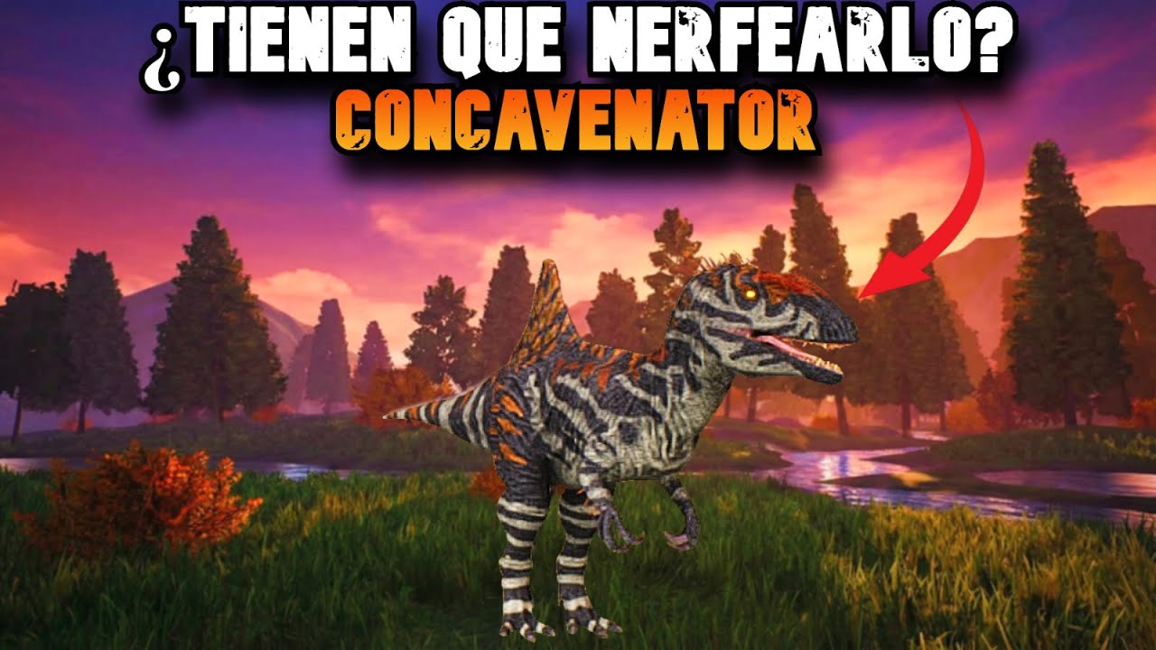 EL CONCAVENATOR ES EL MEJOR DINOSAURIO PARA JUGAR EN THE CURSED ISLE // ¡TIENES QUE COMPRARLO!