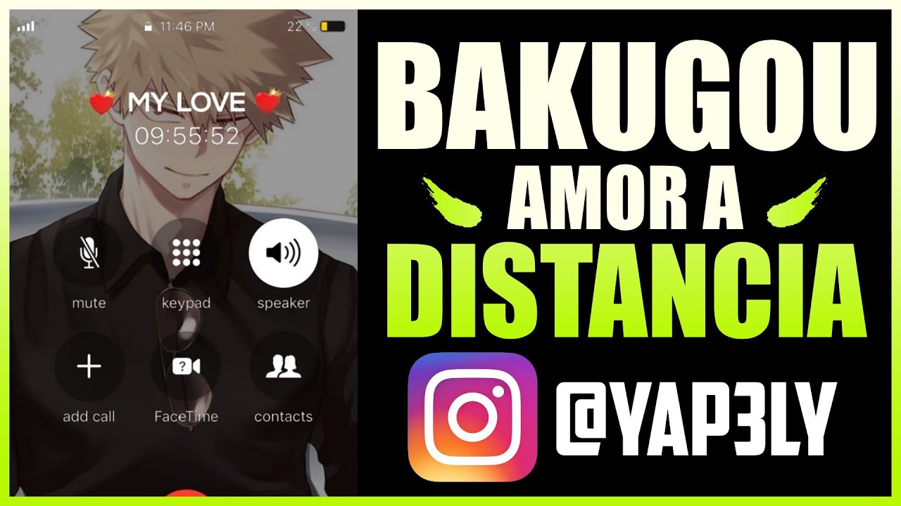 Amor a distancia📱 | Roleplay Español | ASMR Anime | Bakugou ASMR Español