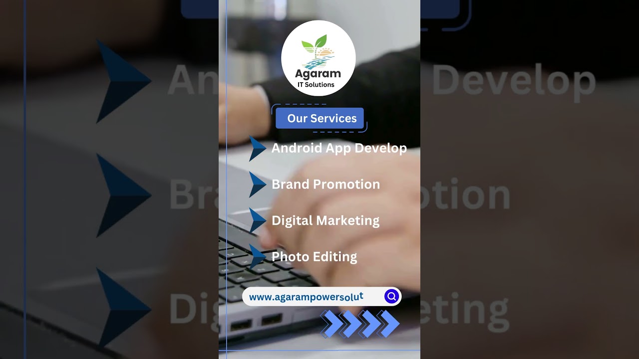 "Agaram power solution empowers business to thrive in the Digital  platforms. 