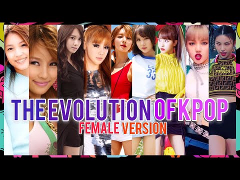 THE EVOLUTION OF KPOP (FEMALE) | 1997 - 2019