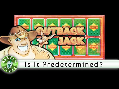 Outback Jack slot machine, Is the Bonus Predetermined?