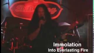 Immolation - Into Everlasting fire (video)