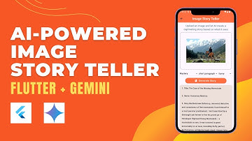 This App Writes Stories from Images?! 😱 | Flutter x Gemini AI