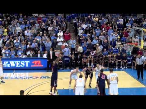 UCLA Men's Bball Final Minute at Pauley 2-26-11