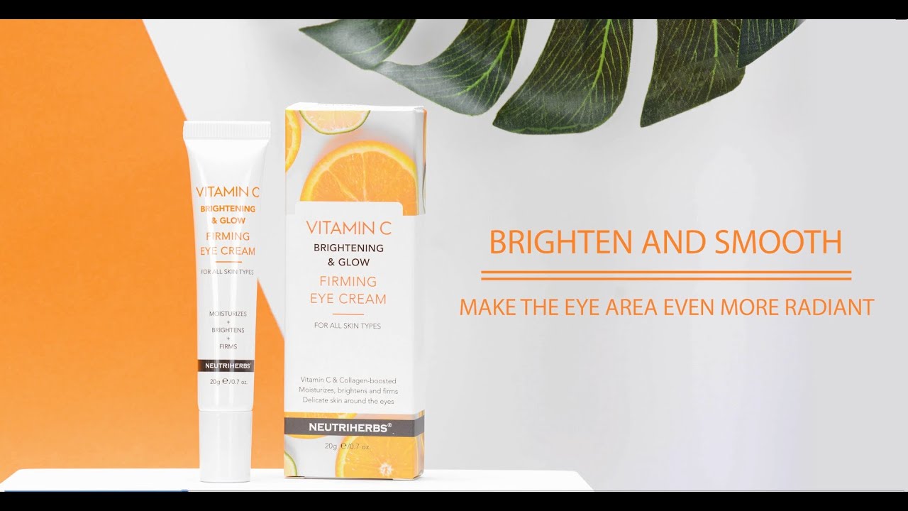Vitamin C Brightening & Glow Firming Eye Cream YouTube