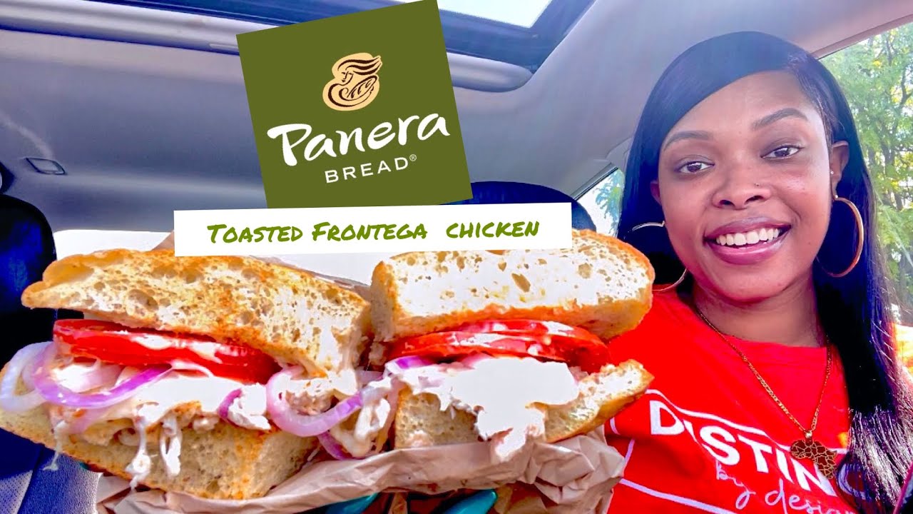 PANERA BREAD TOASTED FRONTEGA CHICKEN IS BACK!!! Food Review YouTube