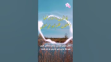 سورة التين و الزيتون - قارئ شيخ رعد محمد الكردي