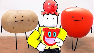 しゃべるかわいい食べ物を見つけるロブロックス【 Roblox 】ひみつのおるすばん