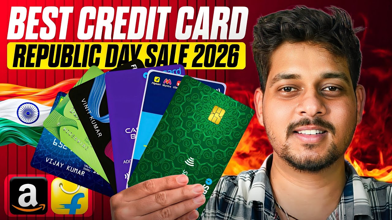 best credit cards for amzon flipkart republic days sale 2026 😱