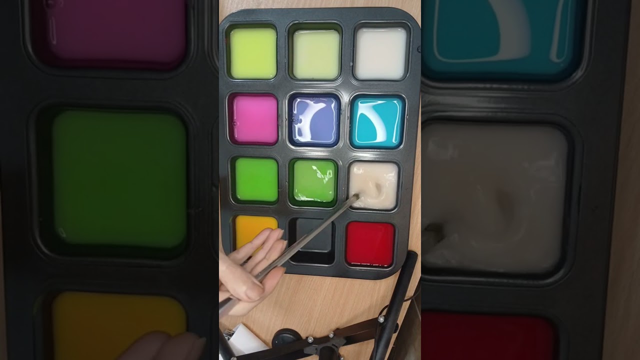 Color Mix #colormixing #satisfying #Mixedcolors #paint #drawing #art