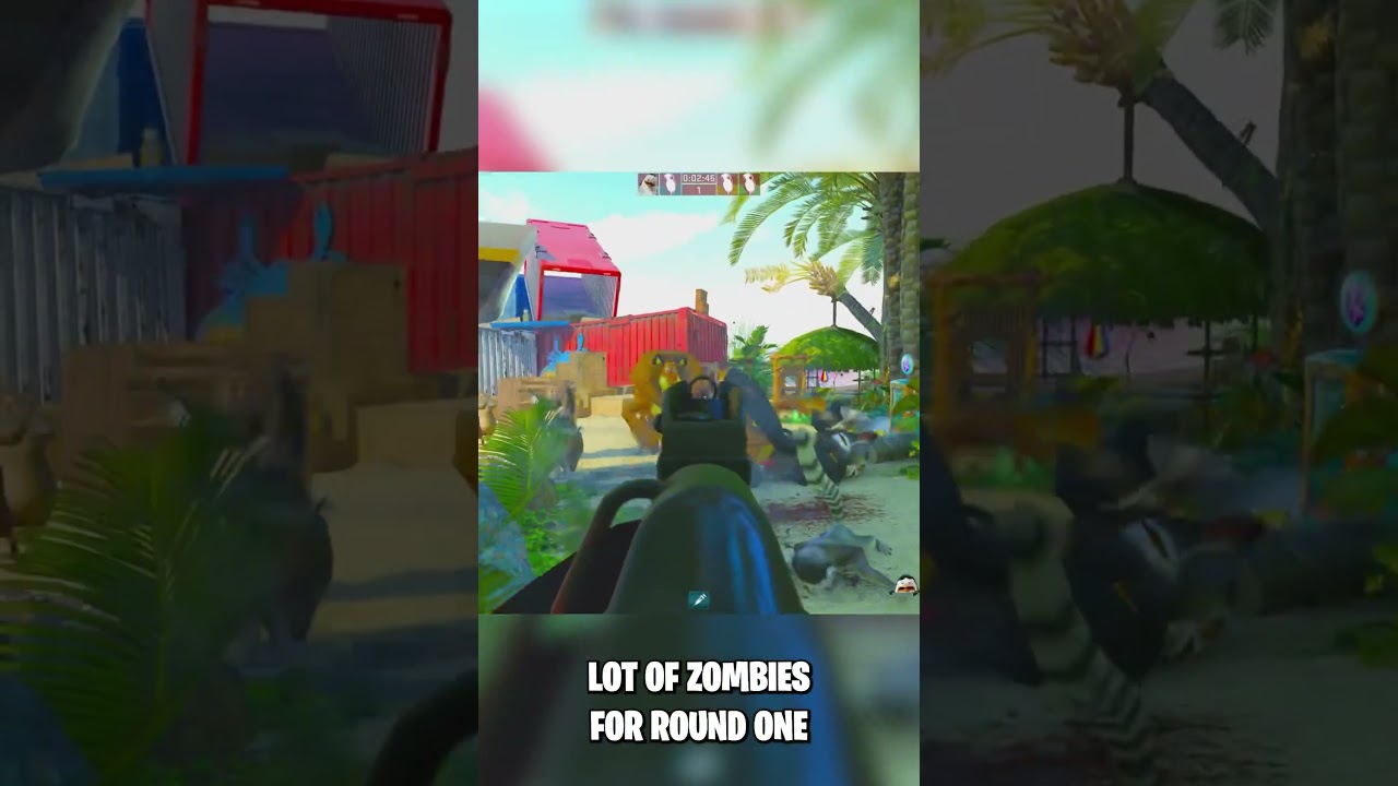 So I tried the Madagascar Zombies custom map #bo3 #customzombies #moddedzombies #codzombiesshort