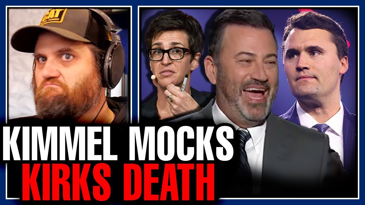 Jimmy Kimmel DESECRATES Charlie Kirk & Mocks Trump For Mourning Him As A "Dead Goldfish" Fire Him!