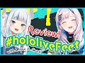 【FEET & GREET】SHARK & PEAFOWL REVIEW HOLOGIRLS FEET :OOO w/ Gura【Pavolia Reine/hololiveID 2nd gen】