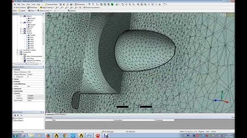 CFD Tunnel ventilation numerical grid 01