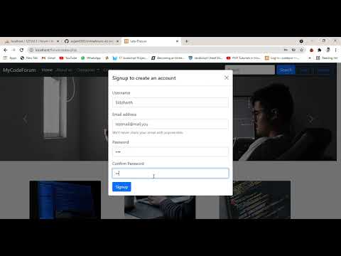 Code forum|| Learning project|| Video demo
