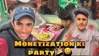 Youtube Monetization Celebration ?