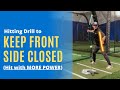 Best Tee Drill for POWER (Stay closed!) | Tee Drills for Youth Baseball